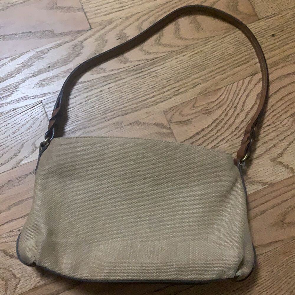 FOSSIL 5 COMPARTMENT BAG LEATHER HANDLE